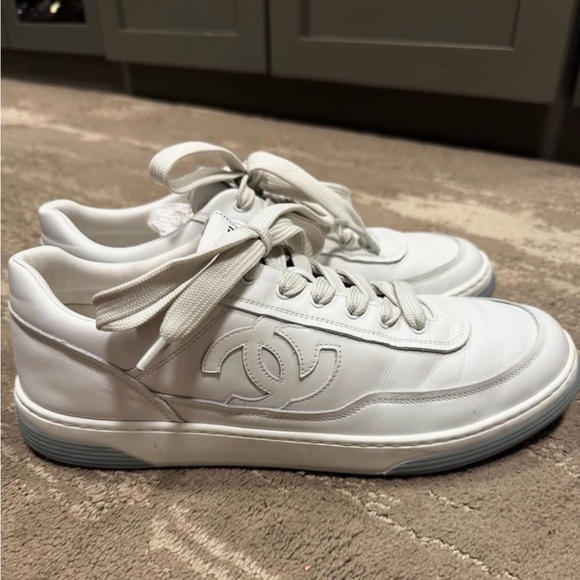 CHANEL Other - CHANEL White Sneakers